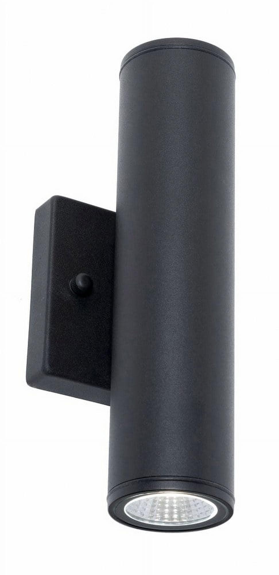 Afx Bvyw0410lajud Beverly 10" Tall 2 Light Led Outdoor Wall Sconce - Black