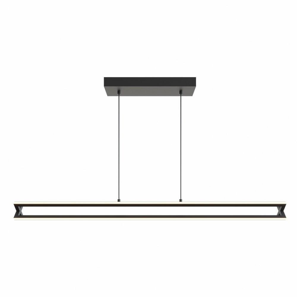 CSSP0448L30D1BK-AFX-Cass - 38W 1 LED Linear Pendant In Modern Style-3.9 Inches Tall and 4.7 Inches Wide-Black Finish