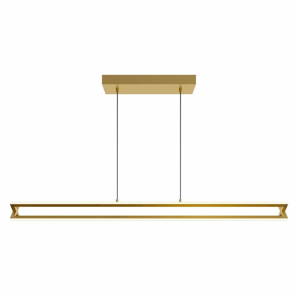 Afx Lighting Cssp0448l30d1 Cass 48" Wide Led Linear Chandelier - Gold