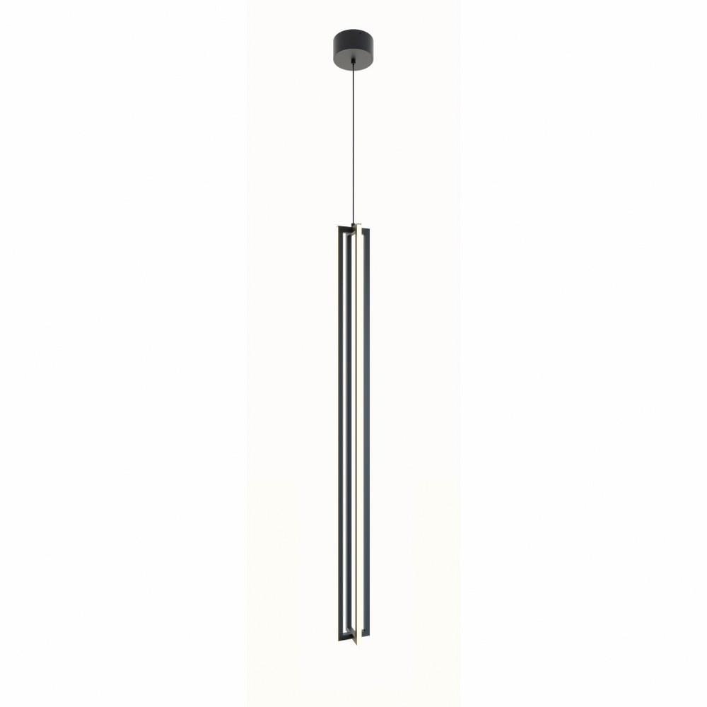 Cass Satin Nickel 48" Modern LED Pendant Light