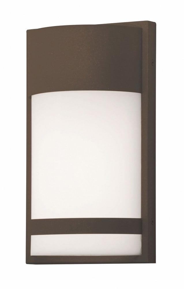 PAXW071828LAJD2BZ-AFX-Paxton - 17.99 Inch 24W 1 LED Outdoor Wall Sconce-Bronze Finish