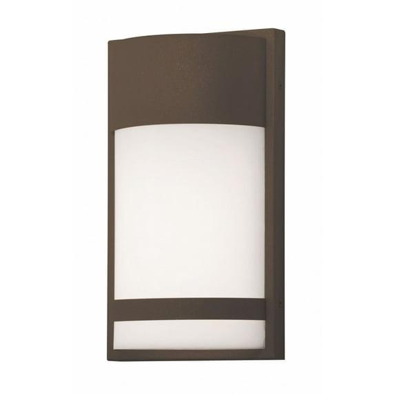 PAXW071828LAJD2BZ-AFX-Paxton - 17.99 Inch 24W 1 LED Outdoor Wall Sconce-Bronze Finish