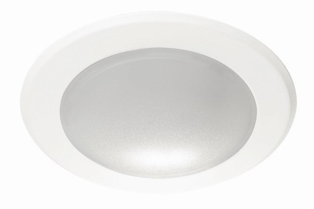 Slim White Aluminum 6" LED Flush Mount Ceiling Light