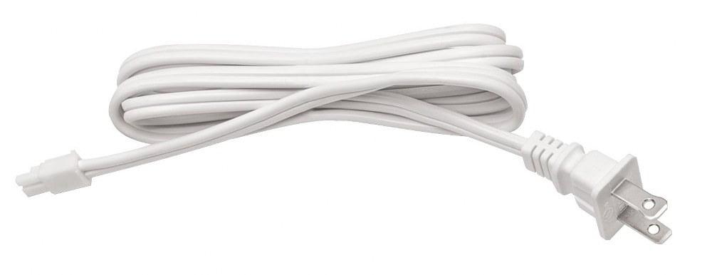 Vera 60" White Resin Under Cabinet Cord and Plug