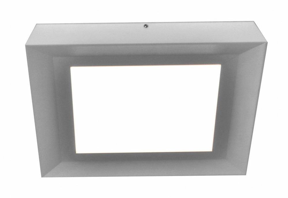 Zurich Satin Nickel 15" LED Flush Mount Ceiling Light