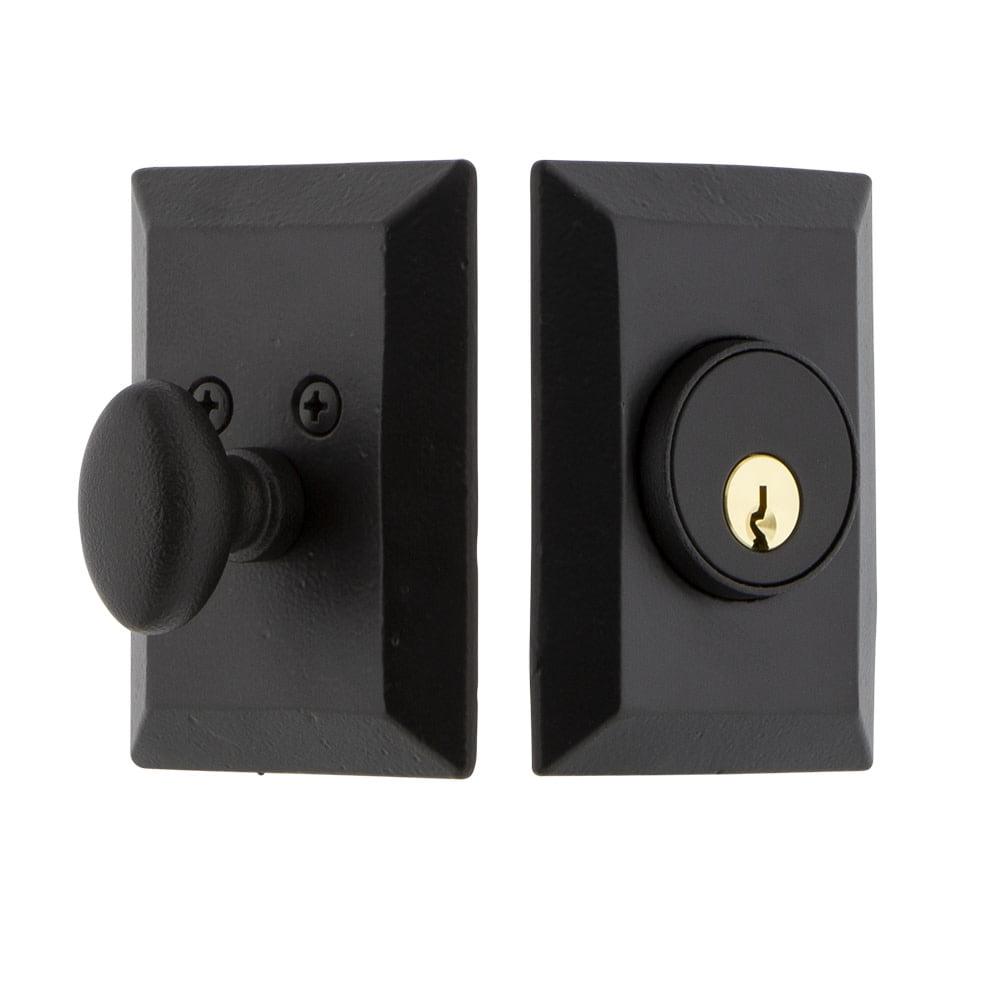 Ageless Iron Single Cylinder Deadbolt