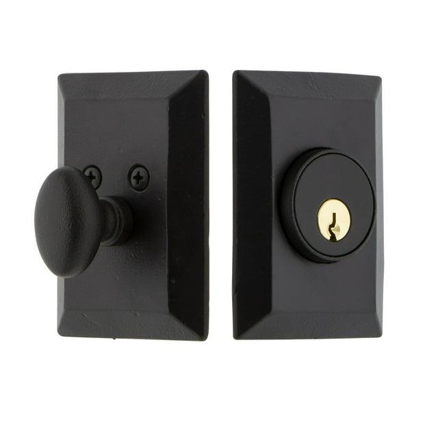 Ageless Iron Single Cylinder Deadbolt