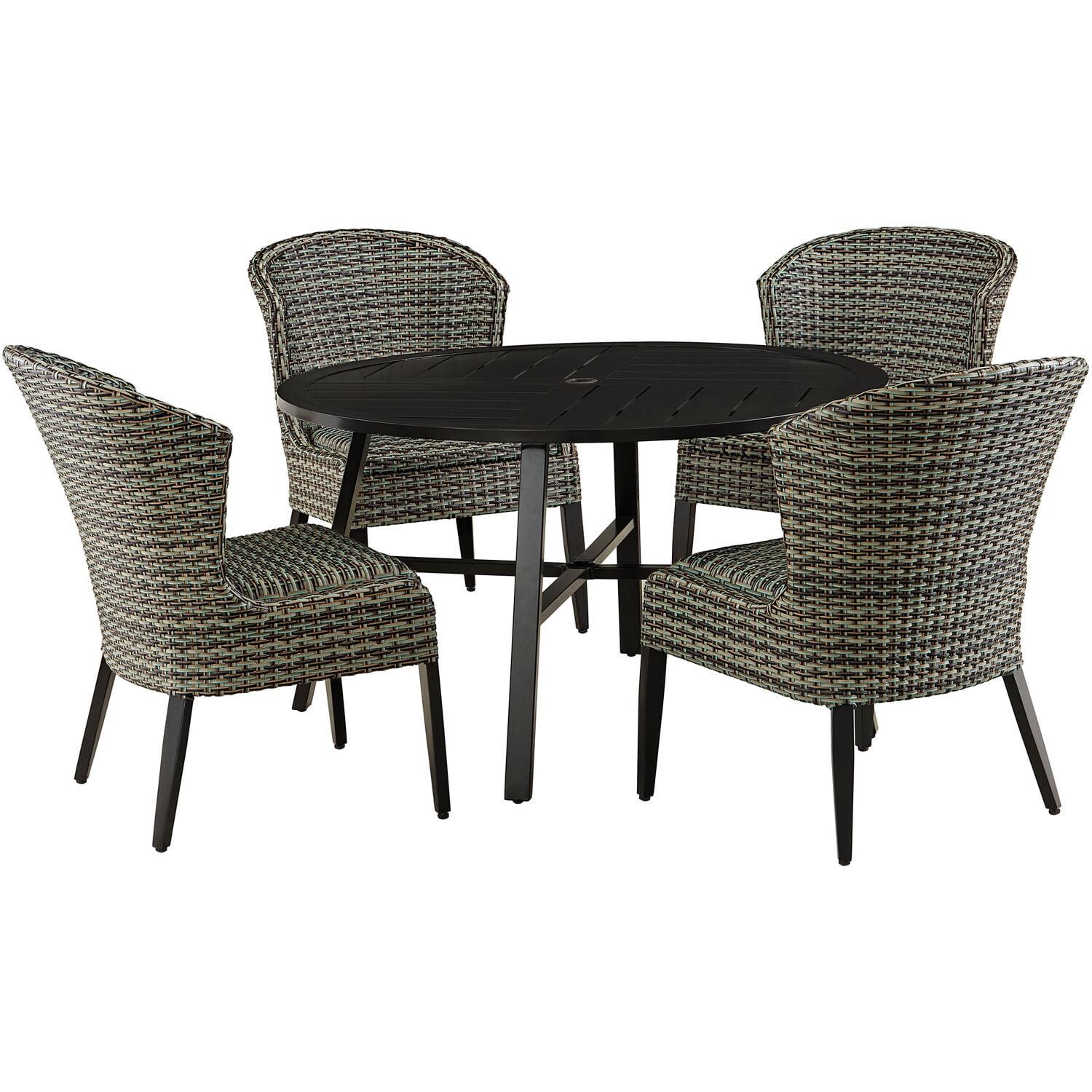 4 - Person Round Outdoor Dining Set