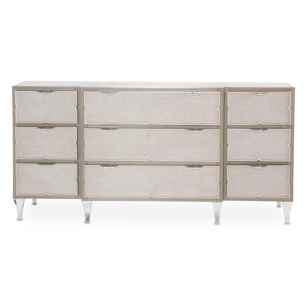 Michael Amini Camden Court 72.5'' W 9 - Drawer Dresser