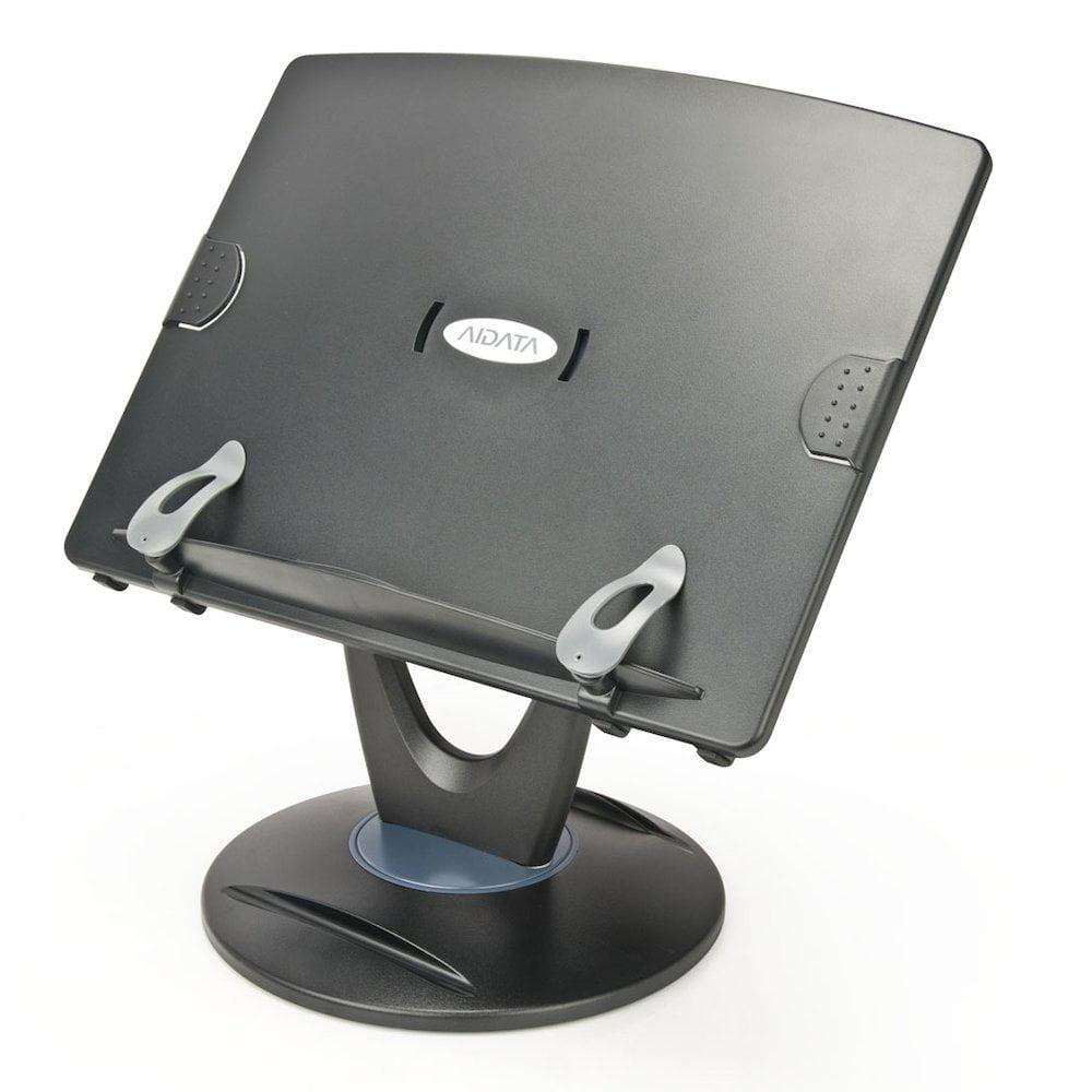 Aidata Ergo Book and Copy Desktop Station (Black)