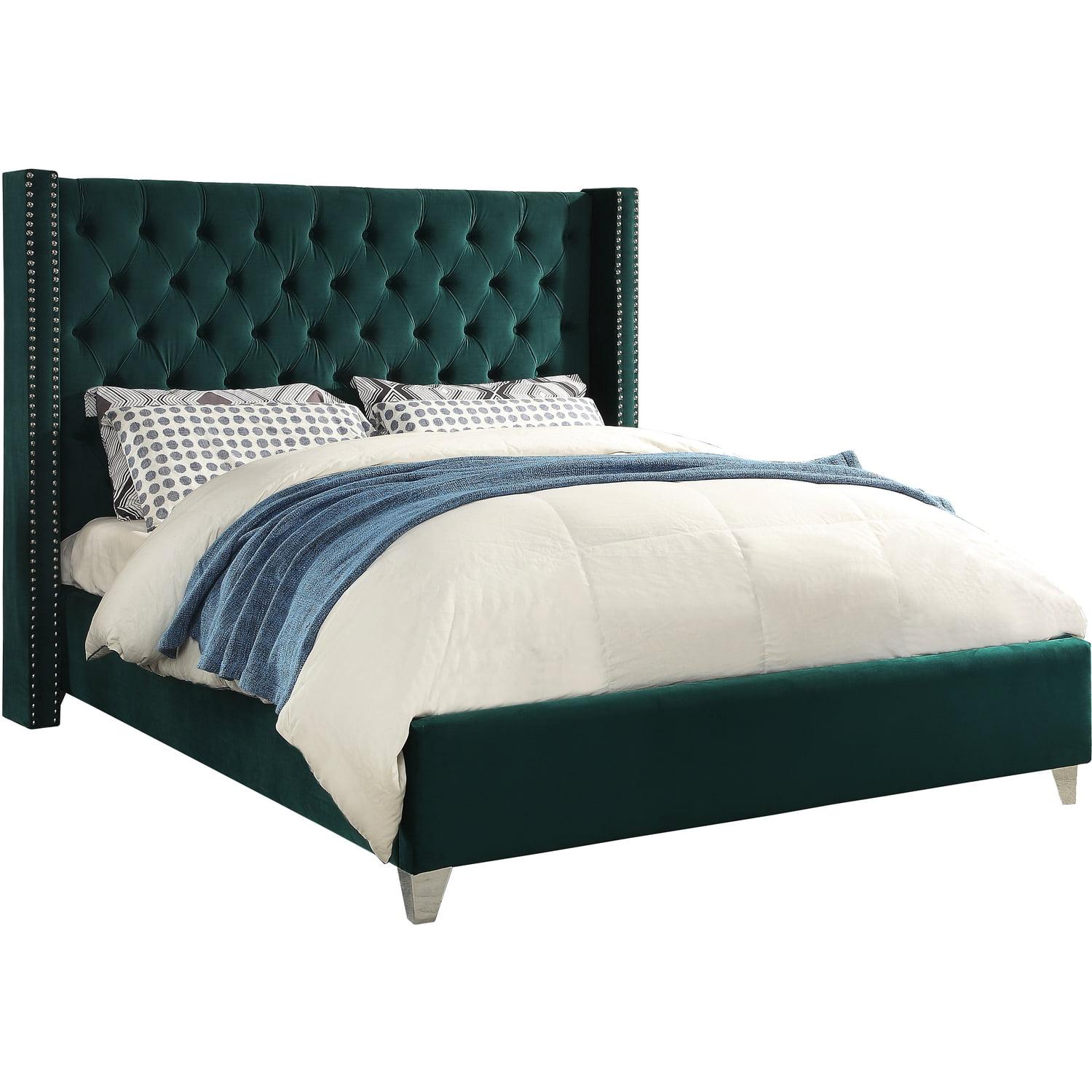 Grand Discount Furniture Ana Upholstered Velvet Bed