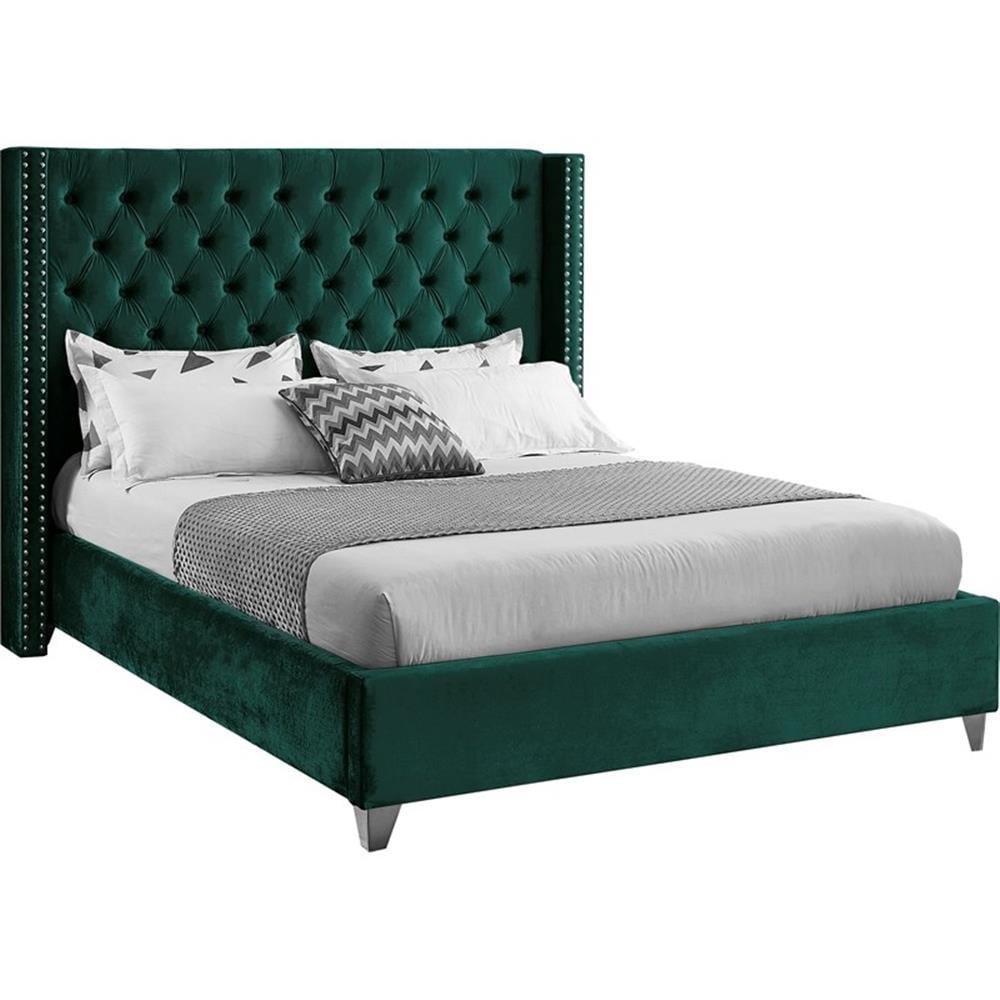 Grand Discount Furniture Ana Upholstered Velvet Bed