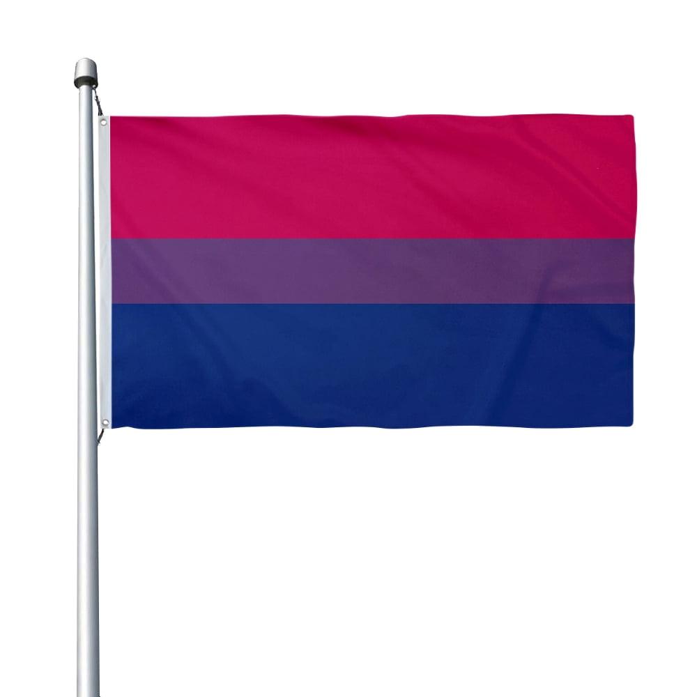 Anley Fly Breeze 3x5 Foot Bi Pride Flag - Bisexual Flags Polyester with Brass Grommets