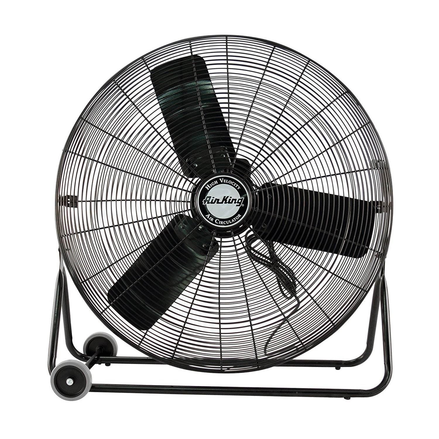 Air King Air King 3-Speed Indoor Industrial Open Motor Pivoting Floor Fan