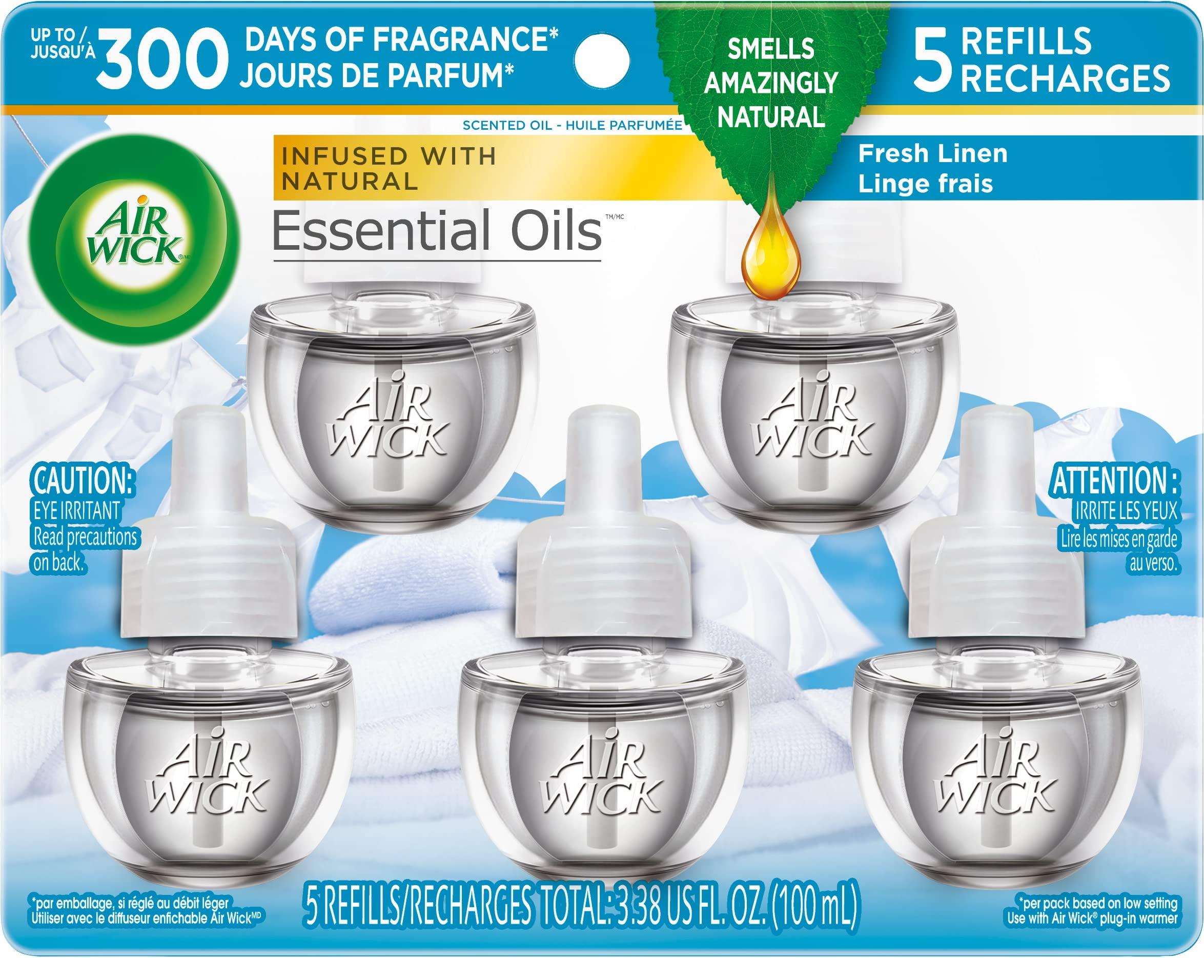 Fresh Linen Essential Oil Scented Refill Pack