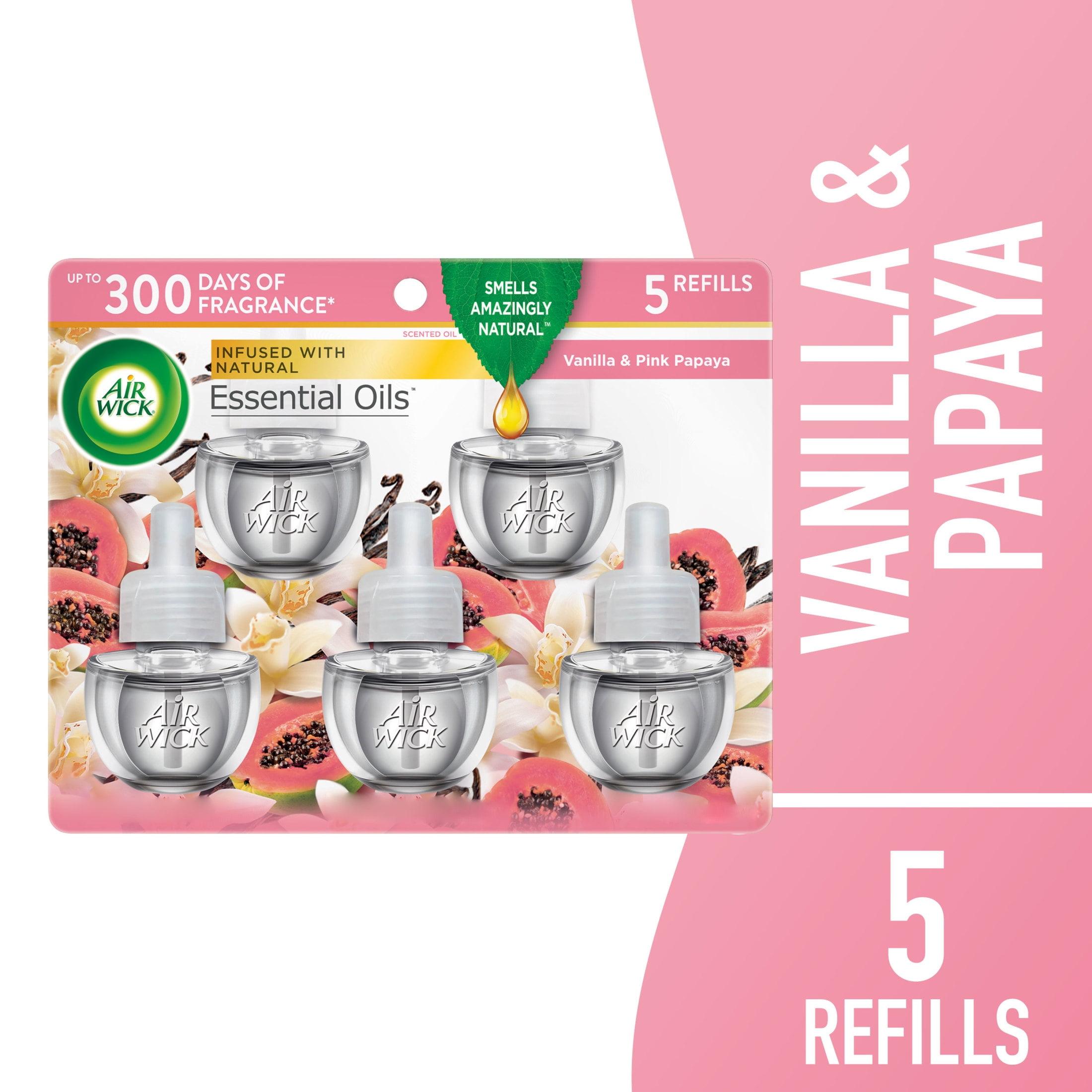 Vanilla & Pink Papaya Essential Oil Refill Pack