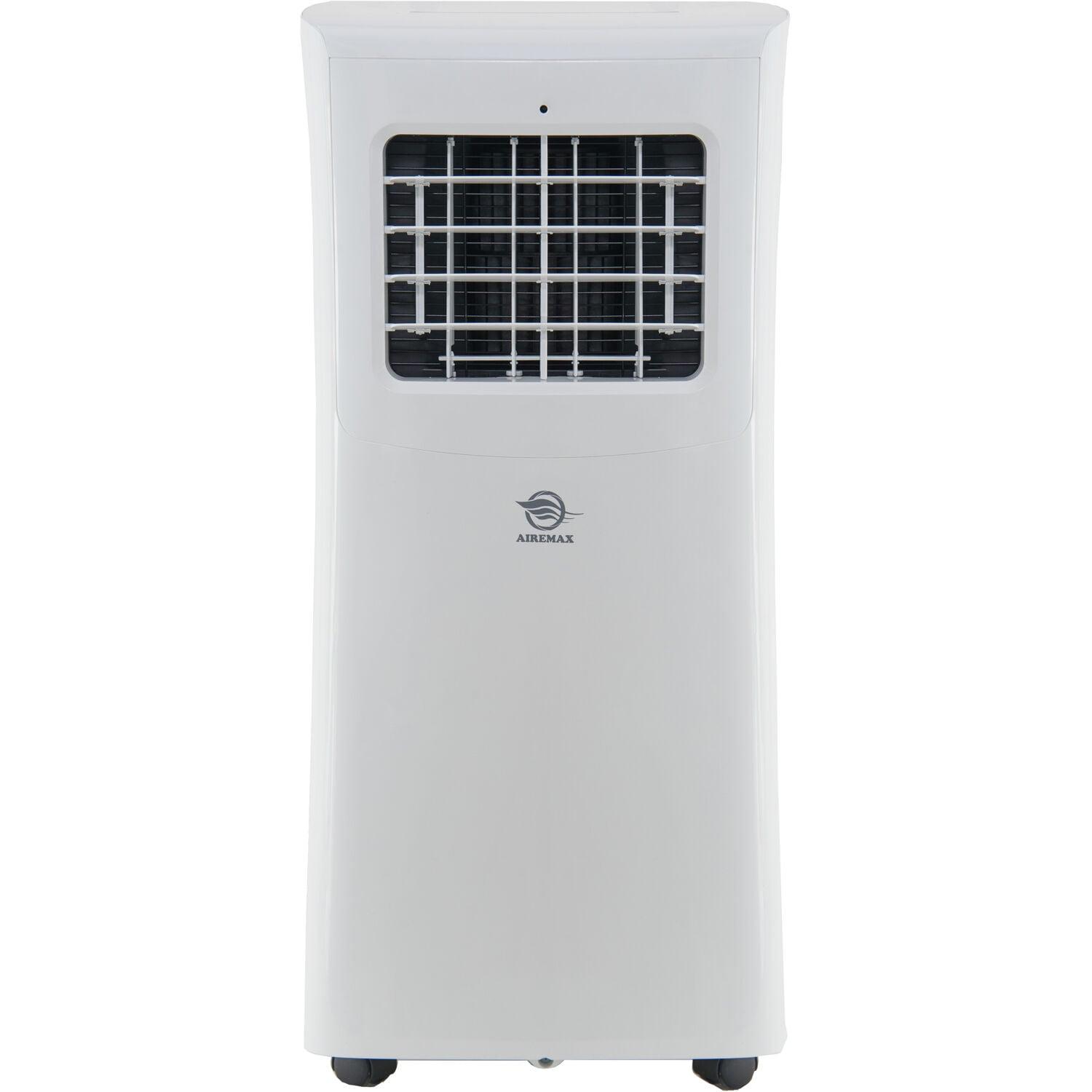 AireMax 10,000 BTU White Portable Air Conditioner with Remote