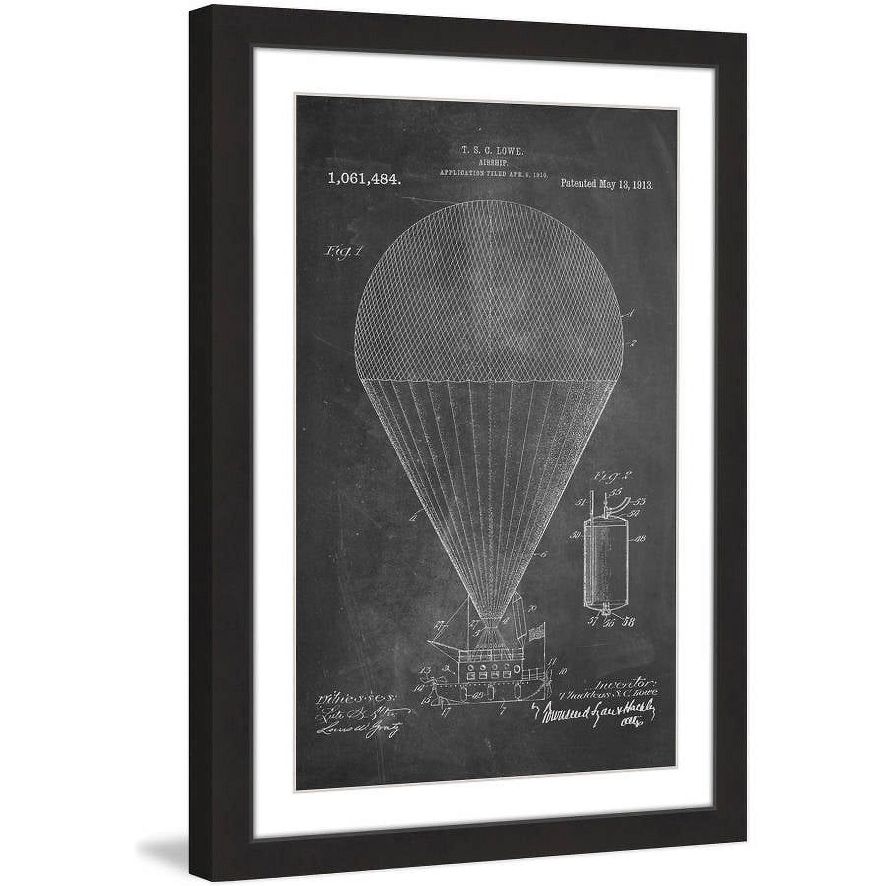 " Airship 1913 Chalk " by Steve King