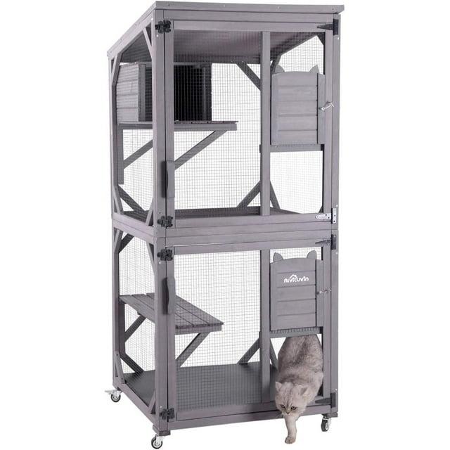 Aivituvin Portable Cat Playpen