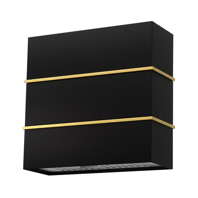 Akicon Akicon 30" Stainless Steel 600 CFM Ducted (Vented) Wall Mounted Required Range Hood AK-HS30HC-JBG