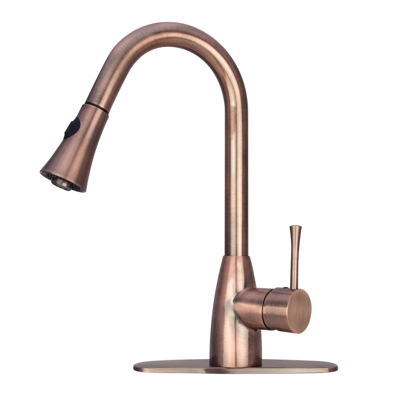 Pull Down Single Handle Kitchen Faucet