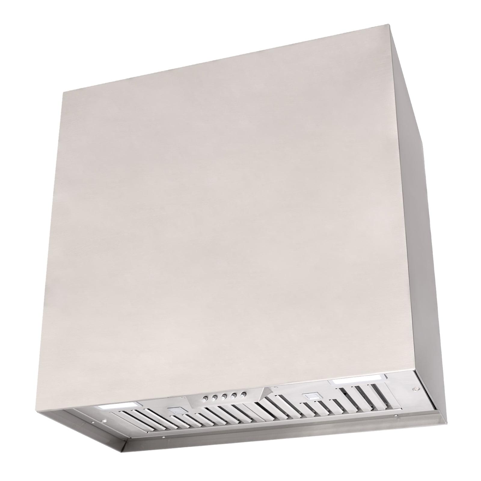 Akicon 30" Stainless Steel Wall Mounted Range Hood with Charcoal Filter