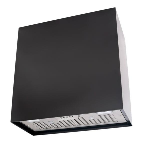 600 CFM Wall Mount Range Hood Stainless Steel 3 Stacks Modern Box