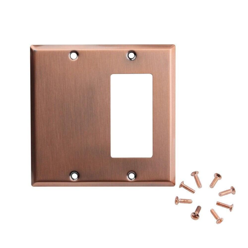 No Subject 1 - Gang Standard Combination Wall Plate
