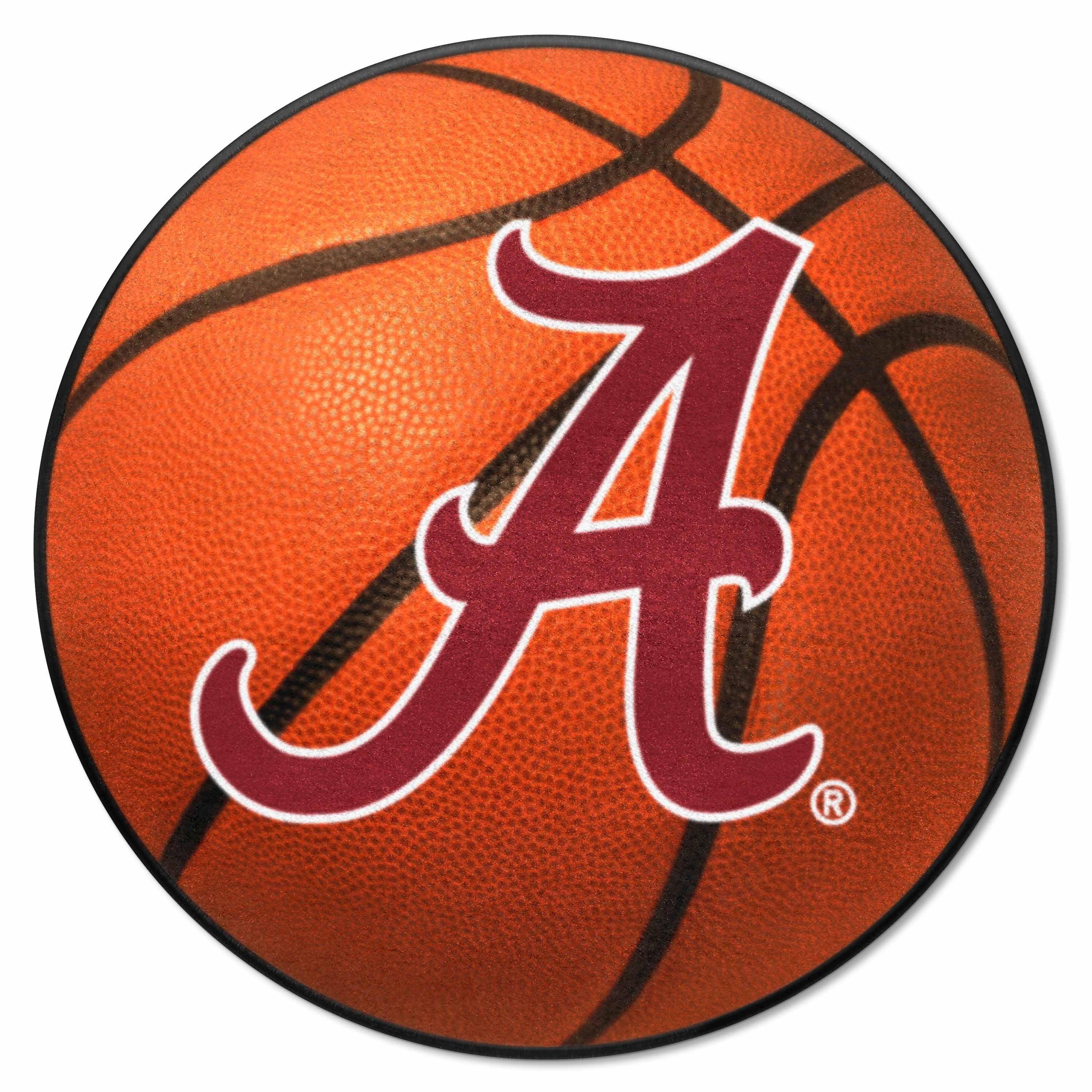 FANMATS NCAA University of Alabama Basketball 27 in. x 27 in. Non-Slip Indoor Only Mat | Wayfair