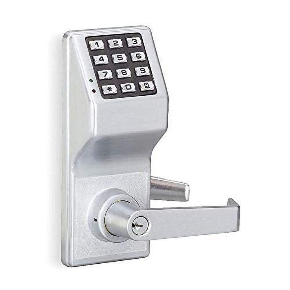 Trilogy Satin Chrome Keyless Entry Door Lever