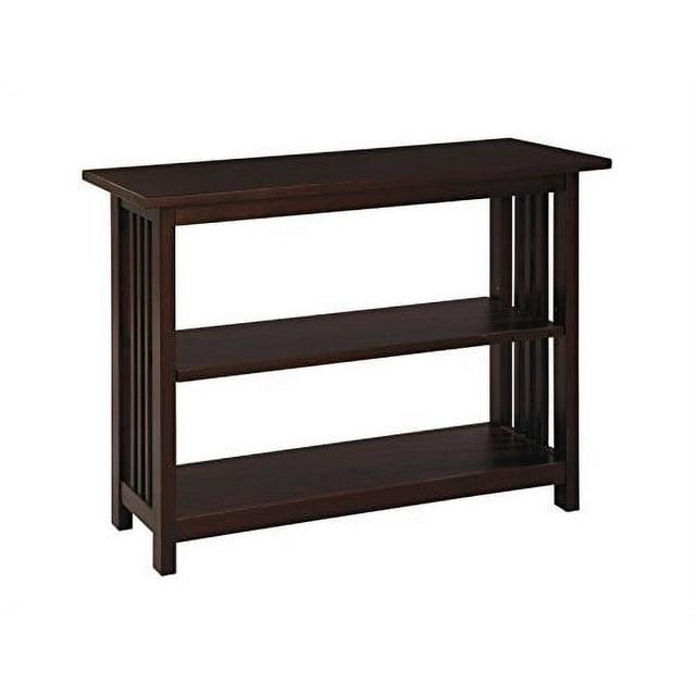 Alaterre Artisan Under Window Bookshelf, Espresso