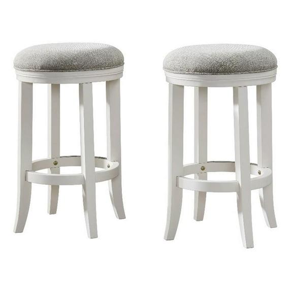 Natick Solid Rubber Wood Counter And Bar Stool