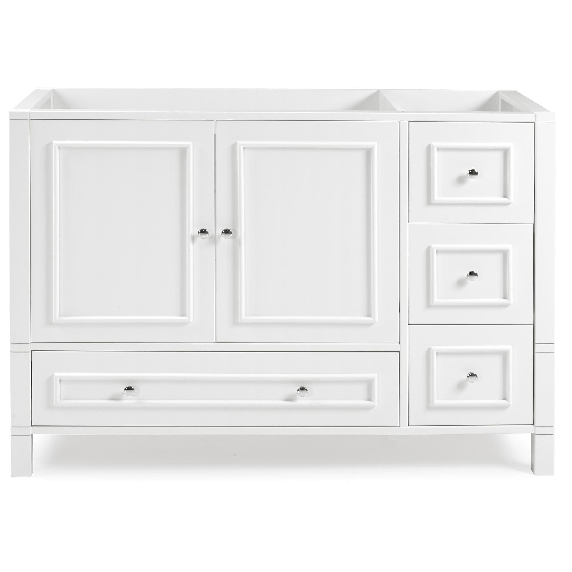 Williamsburg 48"W Style Vanity Cabinet With Soft Close Doors And Drawers