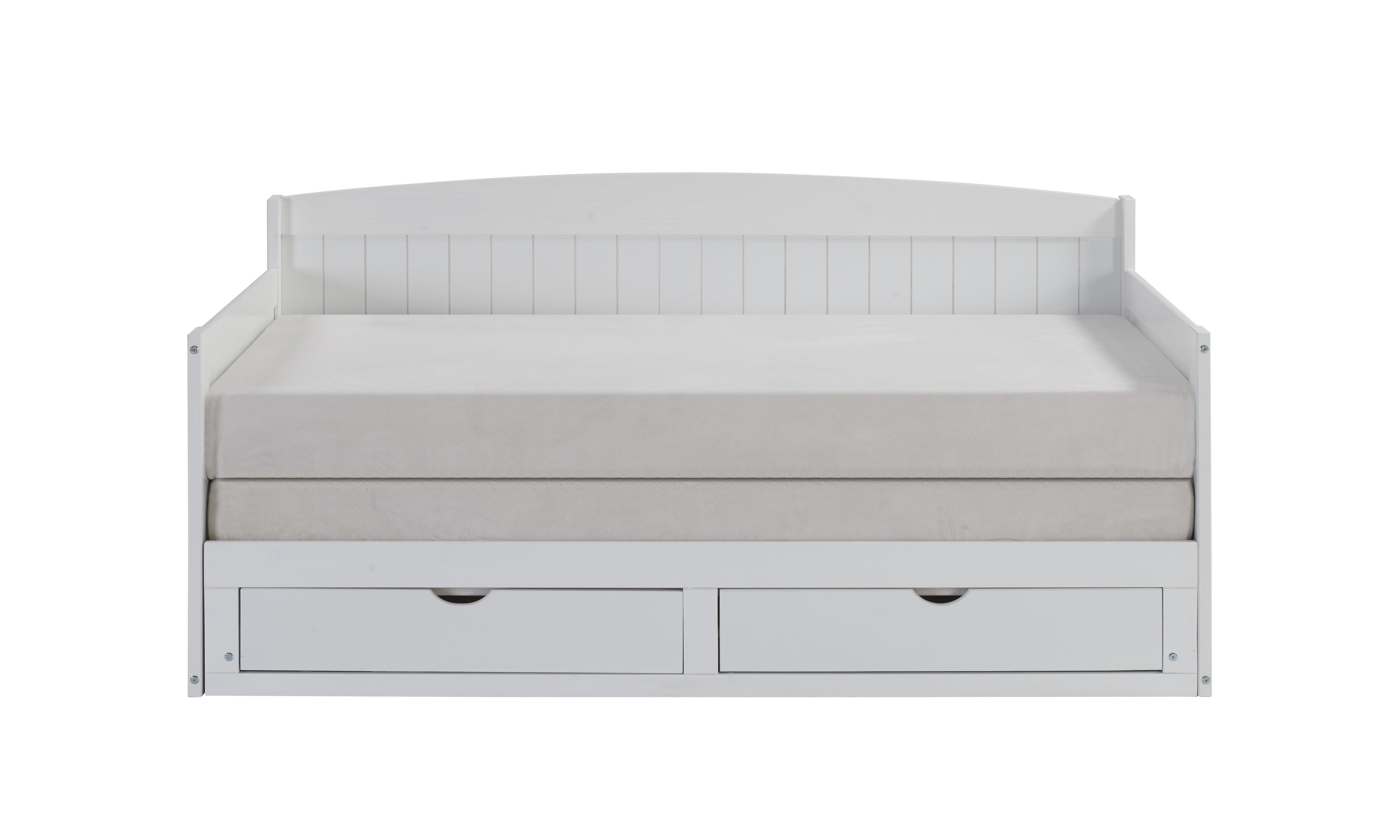 King Harmony Kids' Daybed with Conversion White - Alaterre Furniture