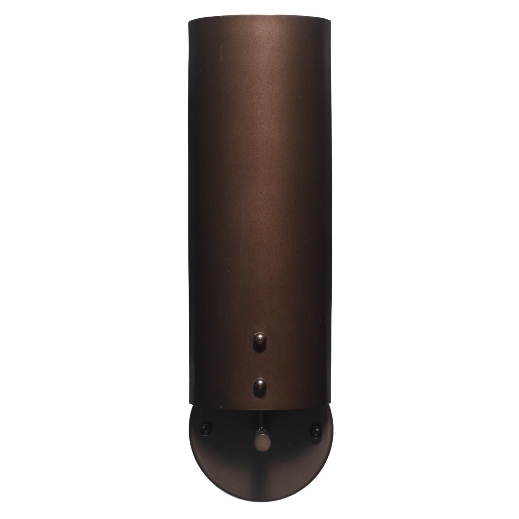 Elegant Oil-Rubbed Bronze 1-Light Wall Sconce with Candelabra Bulb