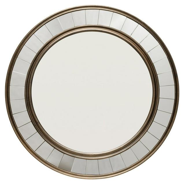 Alden Décor Stephen Wood Mirror, Antique Bronze - Antique Bronze