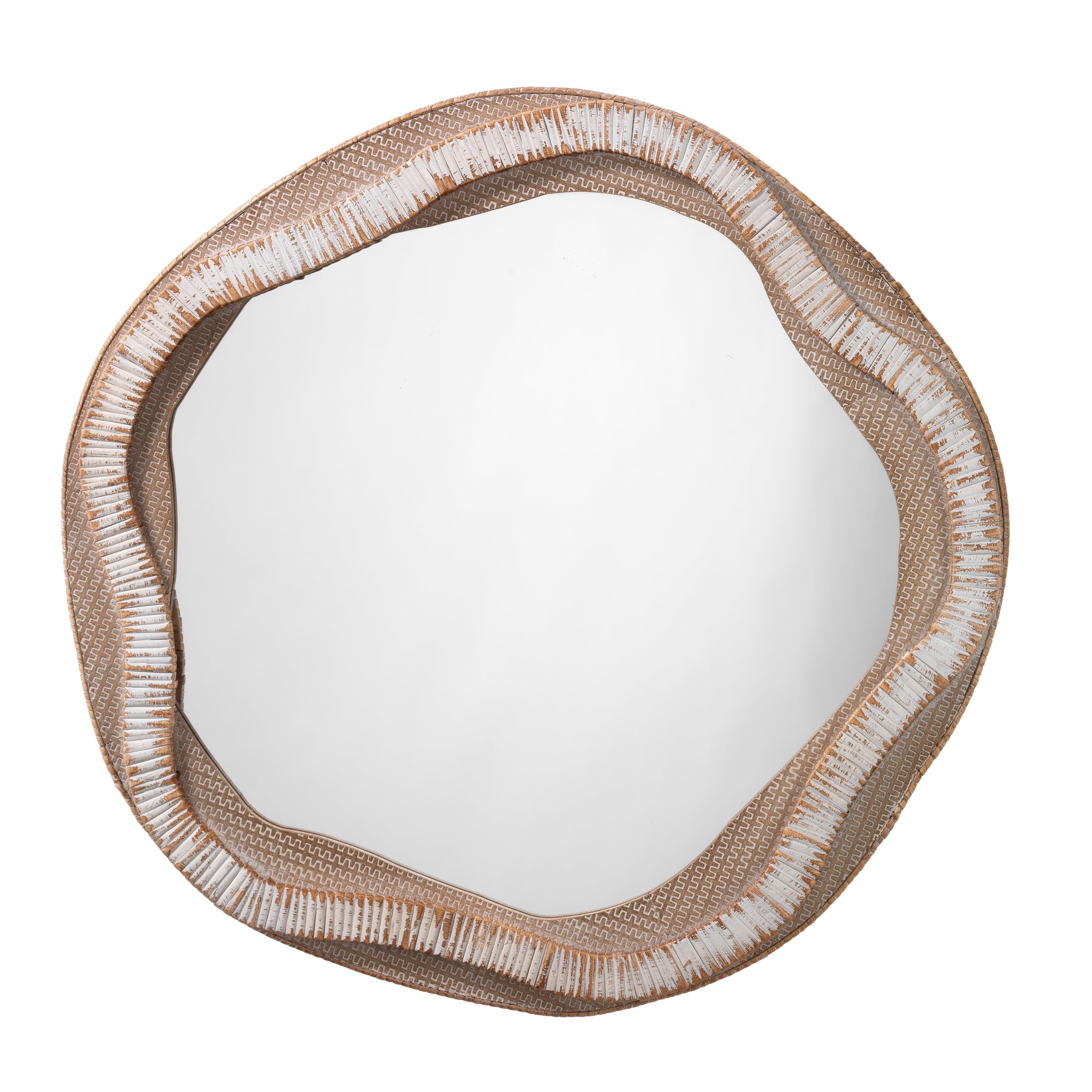Joss & Main Janis Engineered Wood Flat Wall Mirror