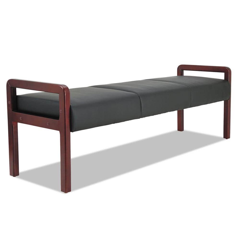 Genuine Leather Upholstered Bench