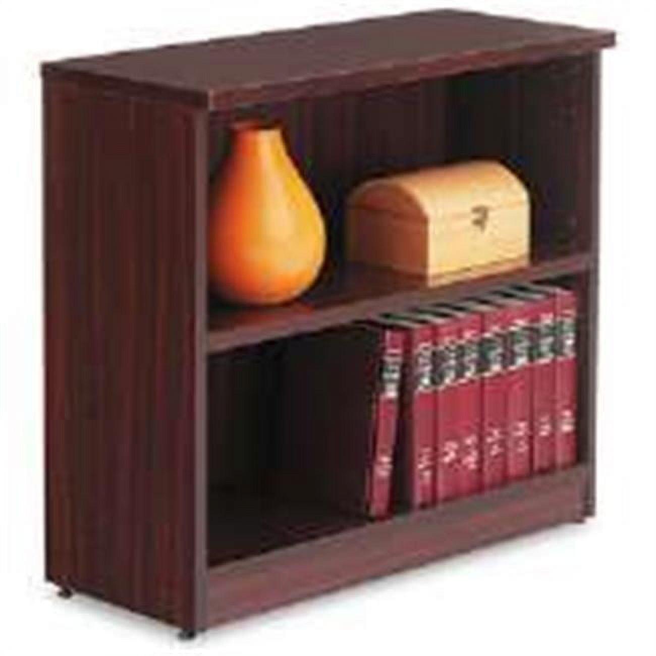 Contemporary Valencia Mahogany Adjustable Bookcase