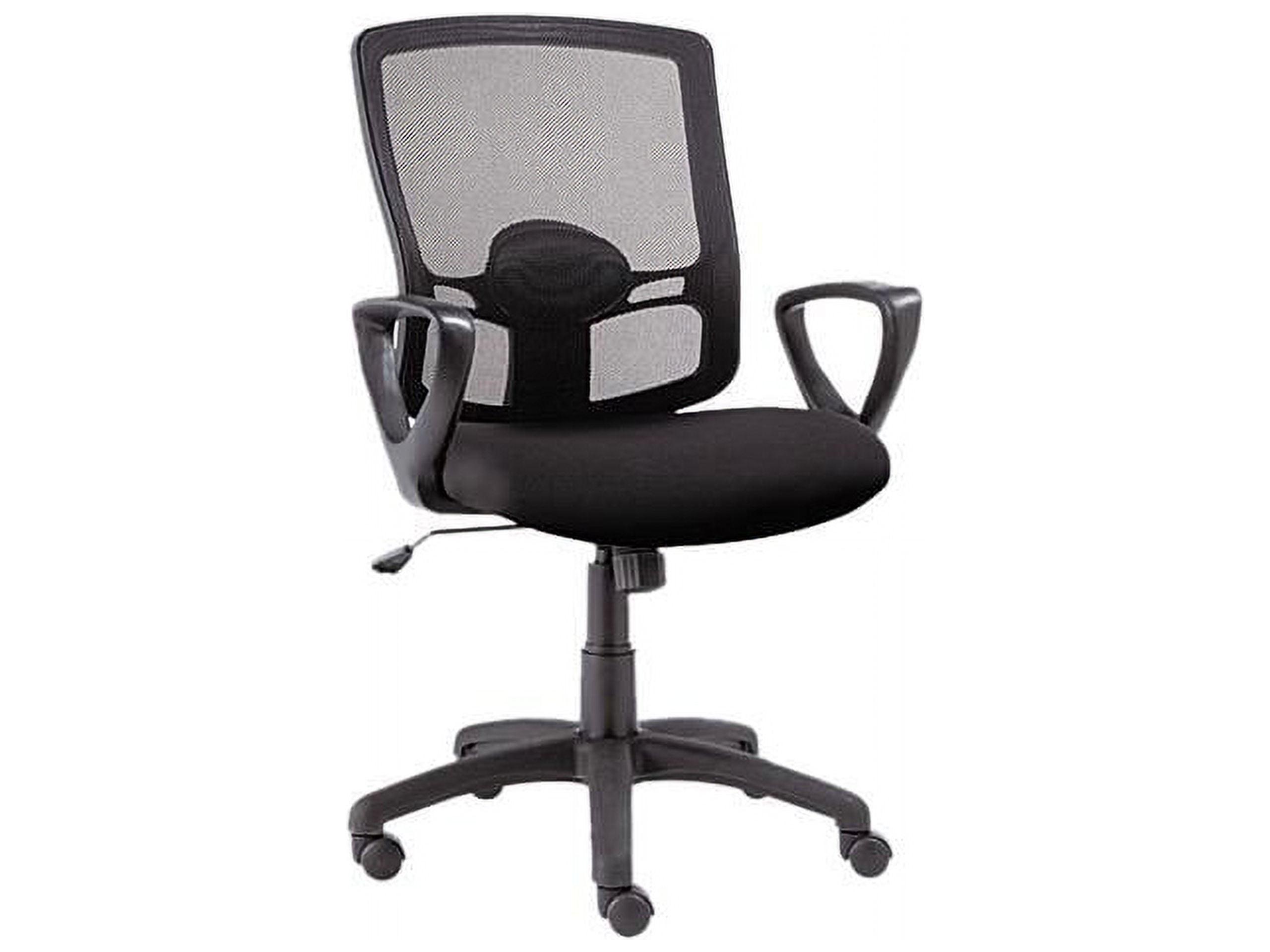 SinYYH ALEET42ME10B Series 18.03 in. to 21.96 in. Seat Height Mesh -Back Chair - Black