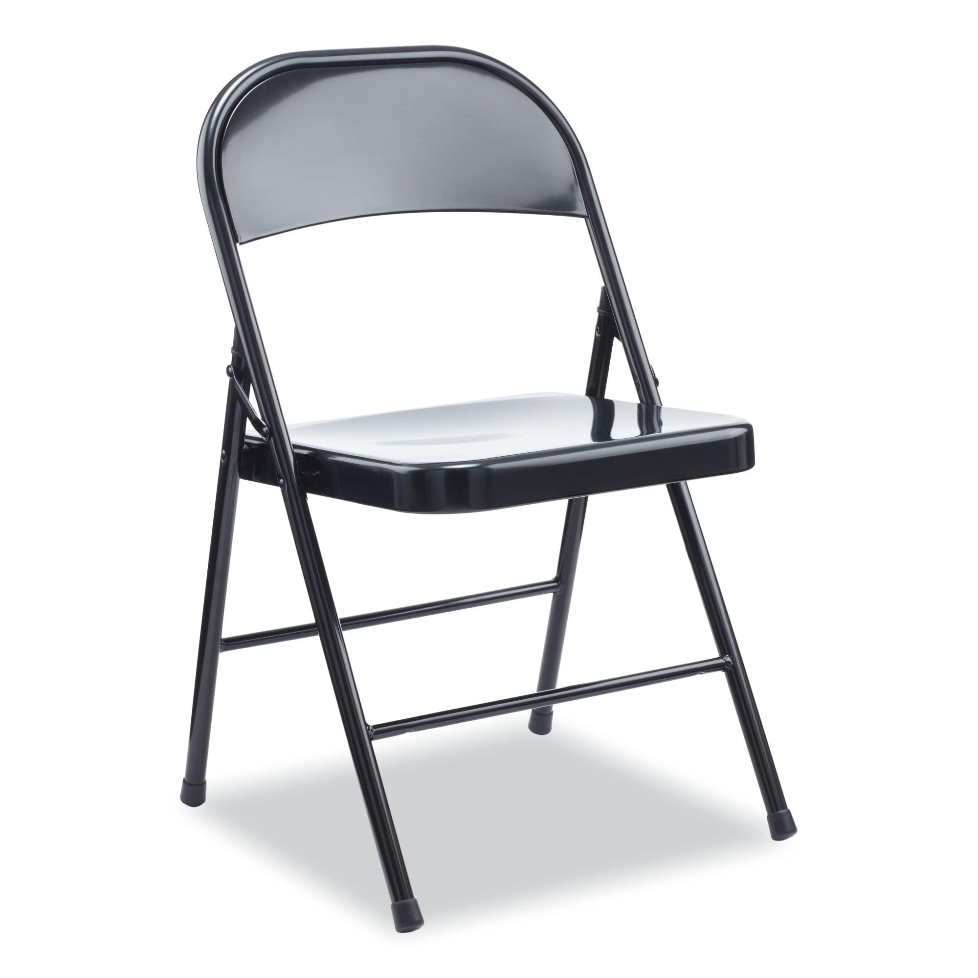 Metal Stackable Folding Chair Folding Chair (Set of 4)