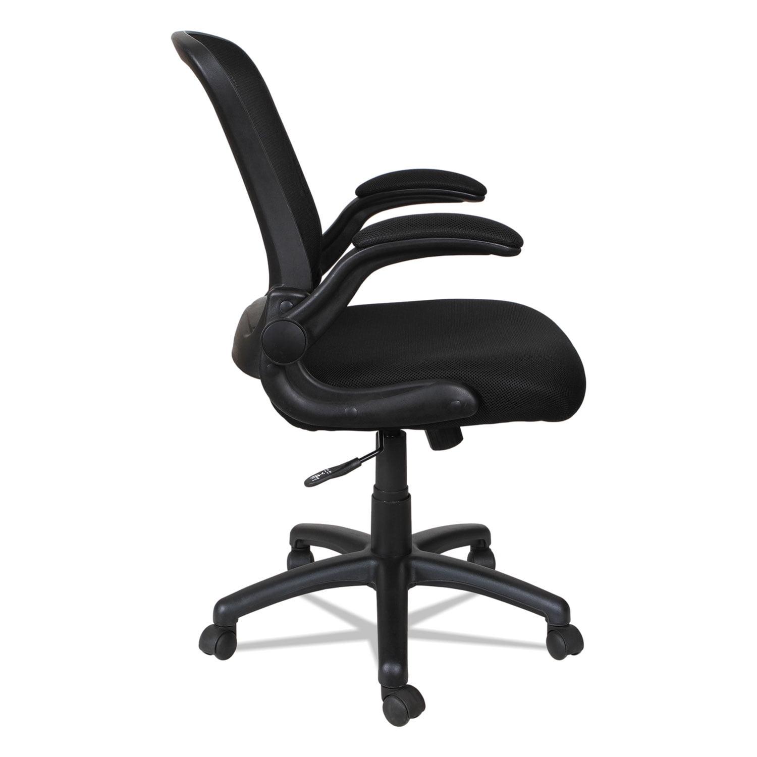 Black Mesh Executive Swivel Chair with Adjustable Arms