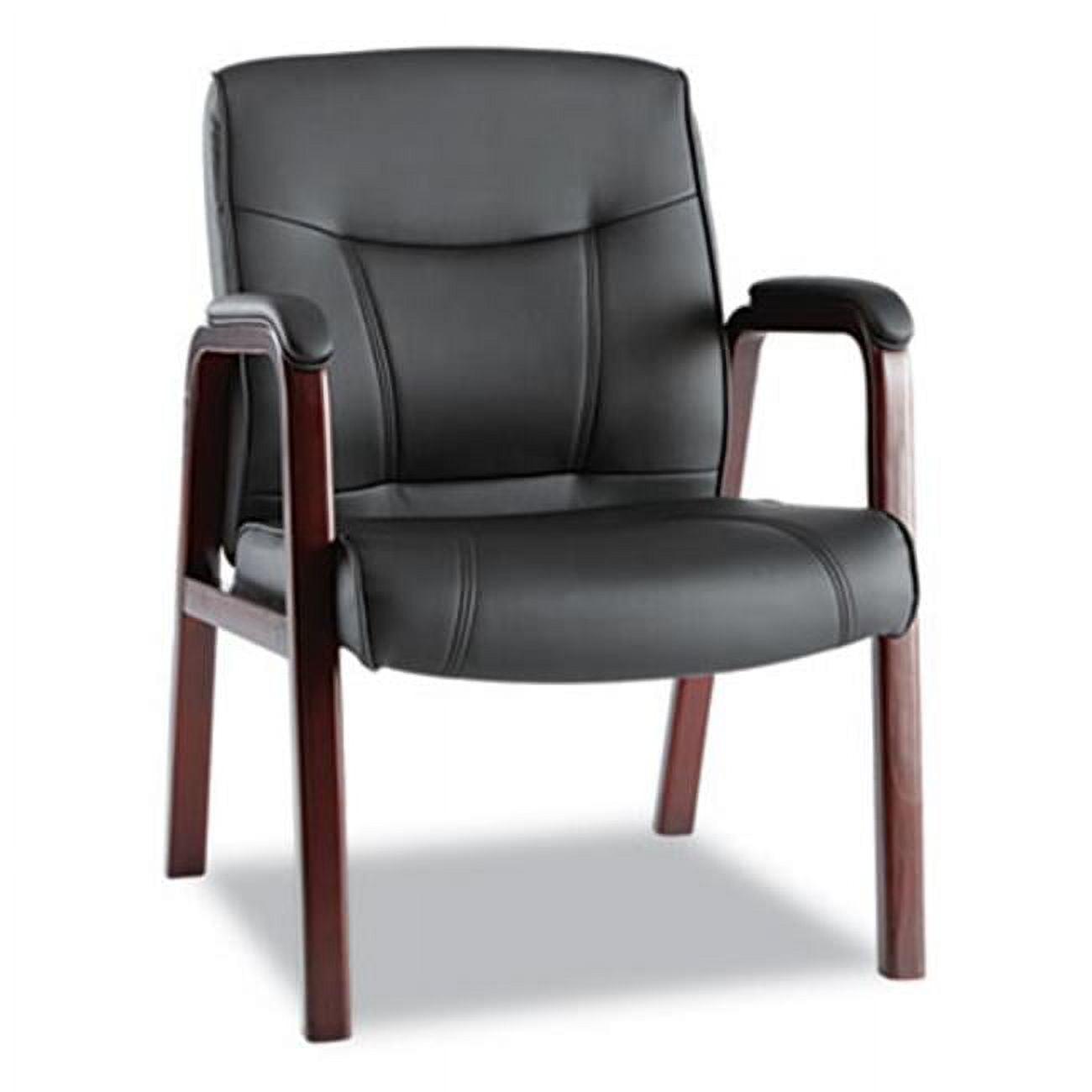 Alera® Waiting Room Chair with Wood Frame