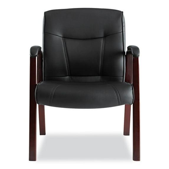 Alera® Waiting Room Chair with Wood Frame