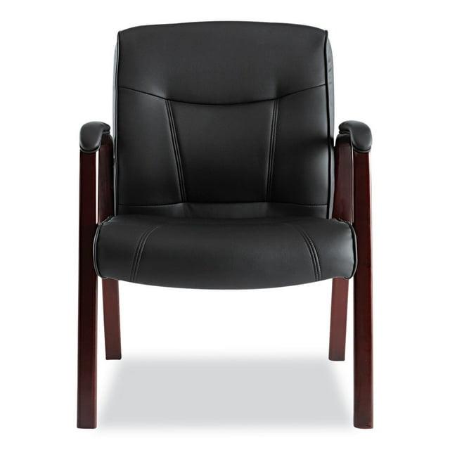 Alera® Waiting Room Chair with Wood Frame