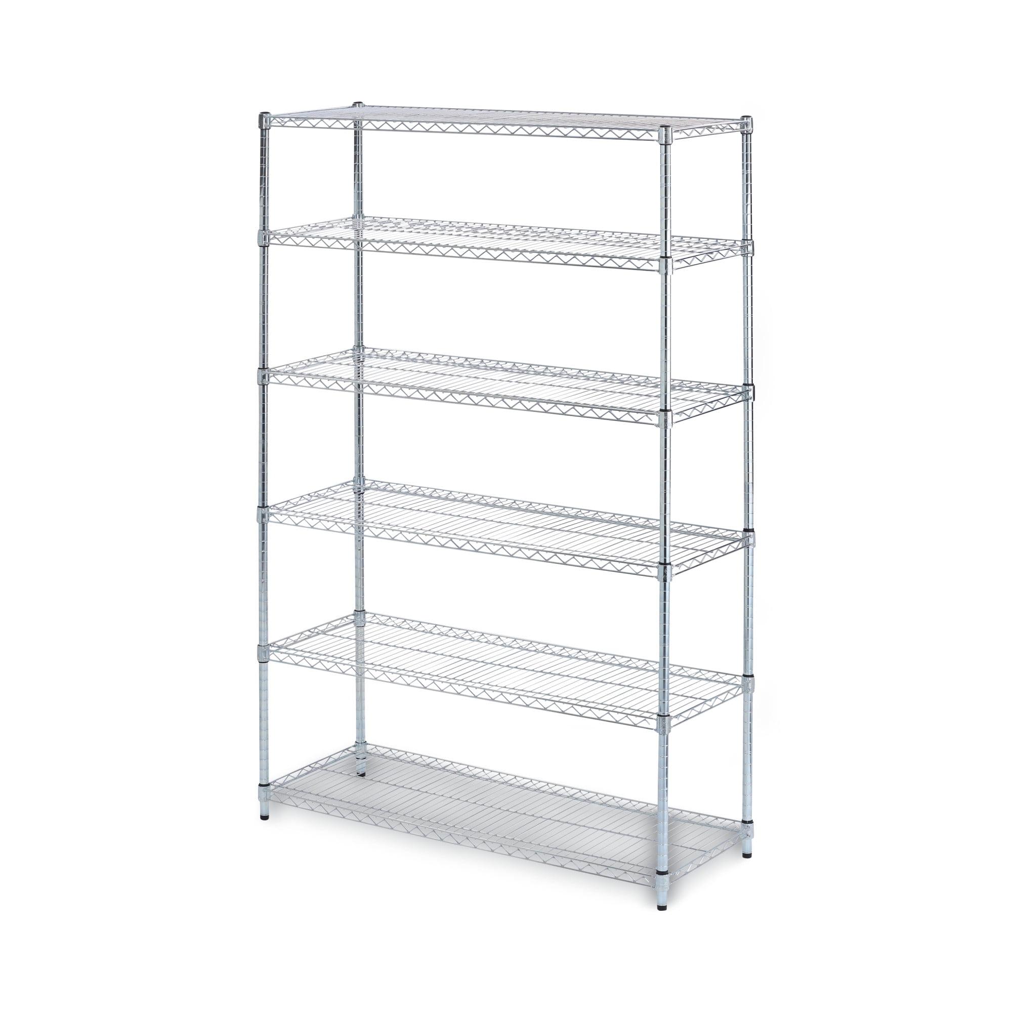 17 Stories Joan 72" H x 48" W x 18" D Commercial Wire Shelving