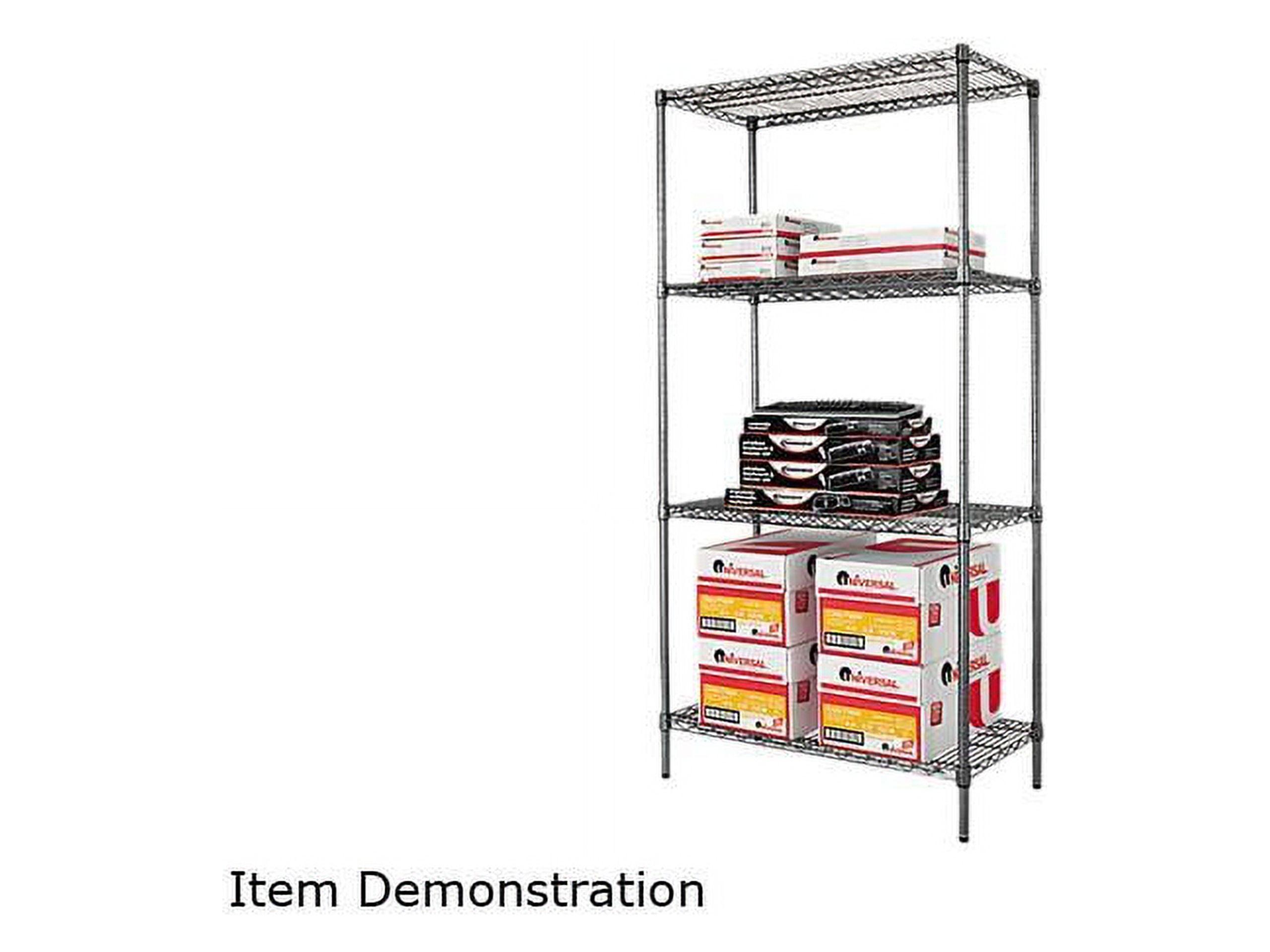 Metal Height -Adjustable Shelving Unit