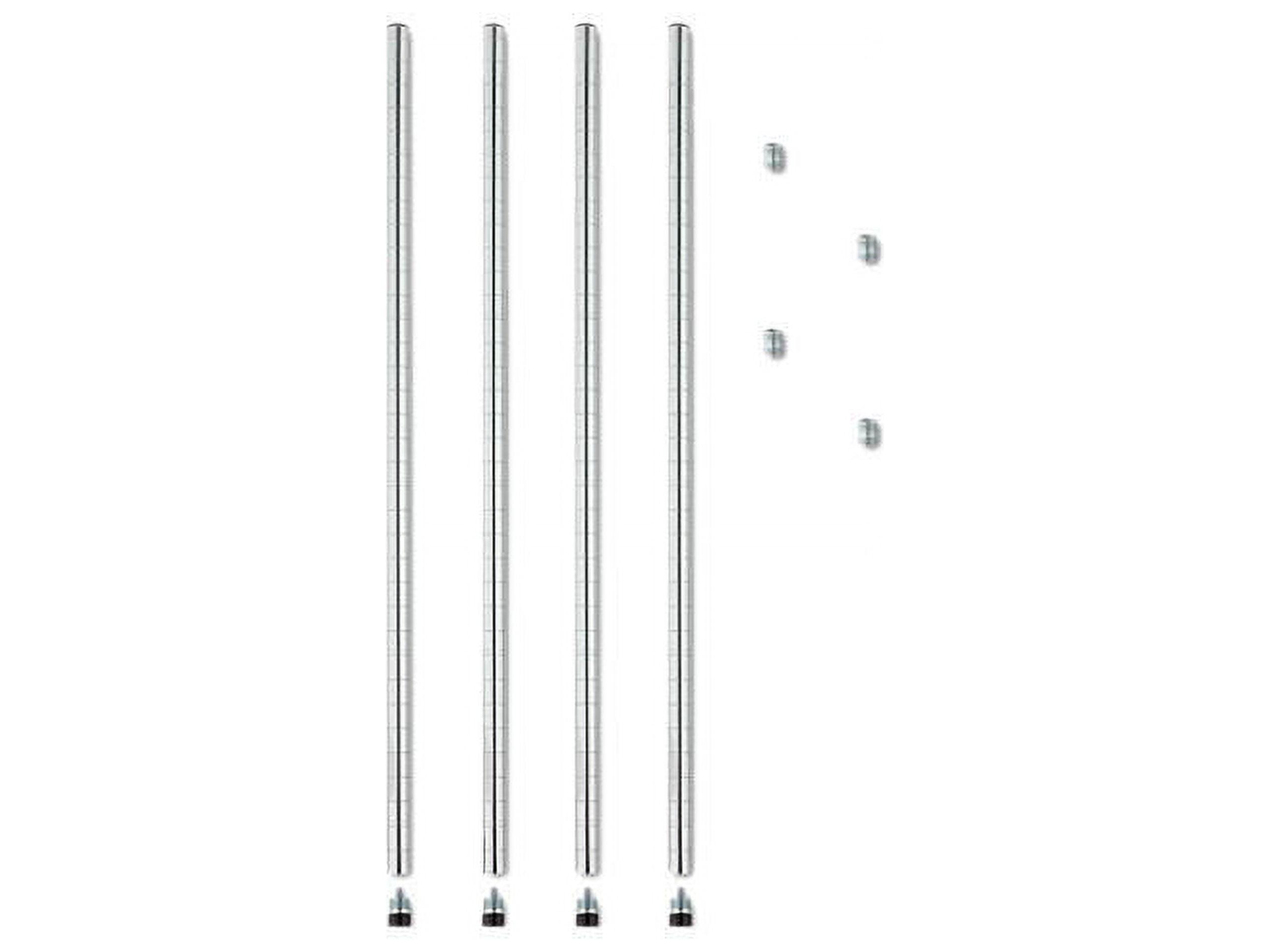 36" high,Stackable Posts for Wire Shelving