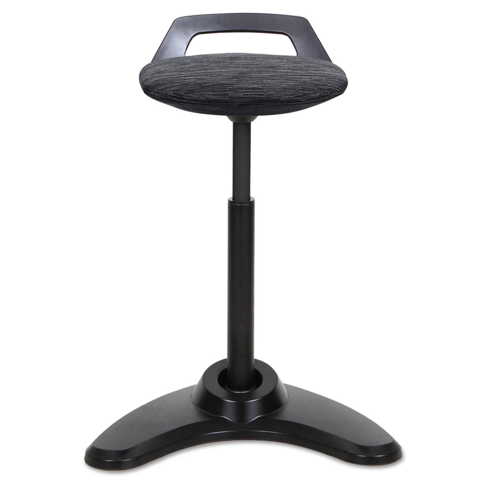 Backed Adjustable Height Active Stool with