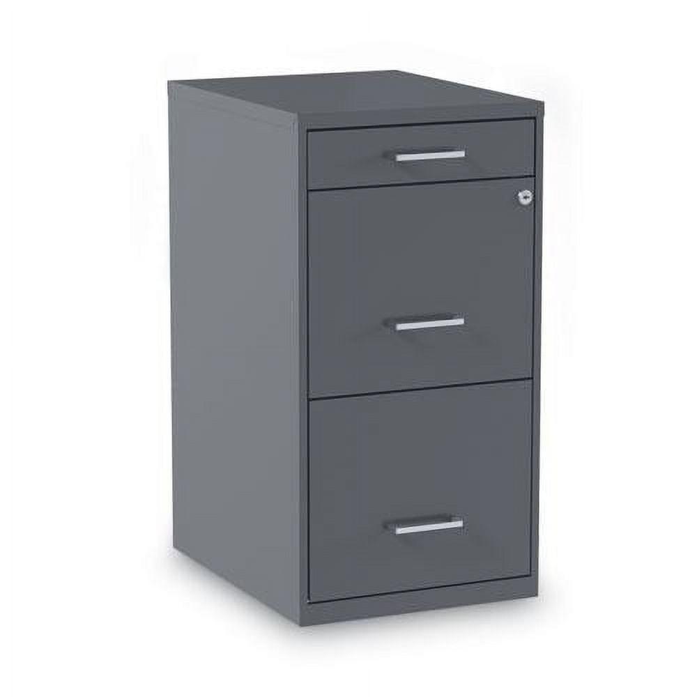 Inbox Zero 14'' Wide 3 -Drawer Steel File Cabinet